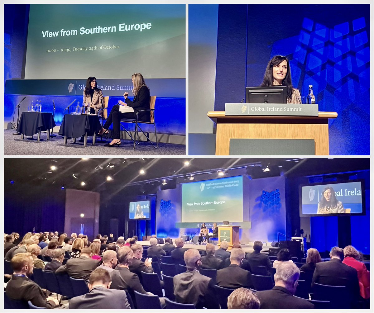 1. Digital diplomacy📱is pivotal for driving innovation &protecting democratic principles. 🇧🇬🇮🇪 &🇪🇺 are able to promote and project European values in this way. Thank you, @MichealMartinTD, for inviting me to discuss the shared future of Europe at the Global Ireland Summit!
