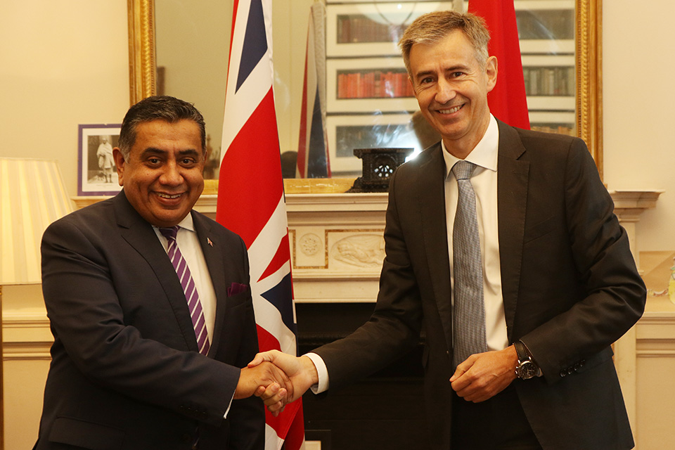 SwissAmbUK's tweet photo. On today's #UNDay2023, I was happy to announce to  Lord Ahmad @tariqahmadbt that #Switzerland will join the #psvi Alliance as part of its #WomenPeaceSecurity  agenda &amp; its ongoing commitment to preventing sexual violence in conflict #wps #SexualViolenceinConflict https://t.co/pFpYsRIXi9