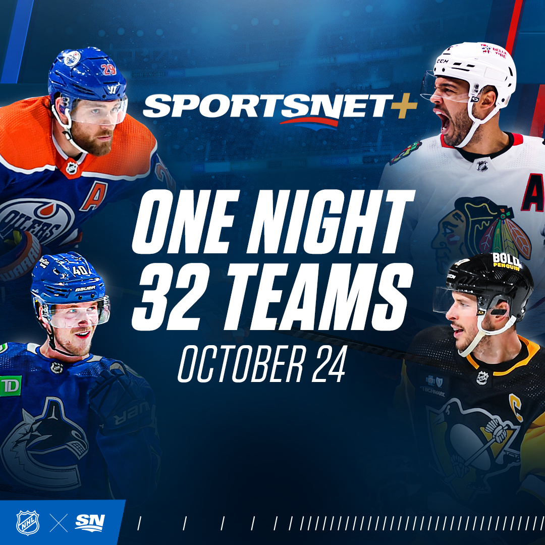 SportsnetPR's tweet image. 🚨🏒 CONTEST ALERT! 🏒🚨

All 32 @NHL teams are in action tonight &amp;amp; you can catch every matchup on @Sportsnet+ PREMIUM! 📺📱

We're giving away one 12-month PREMIUM subscription! Follow us &amp;amp; repost to enter, we'll DM a winner at 6pm ET tonight 🥳