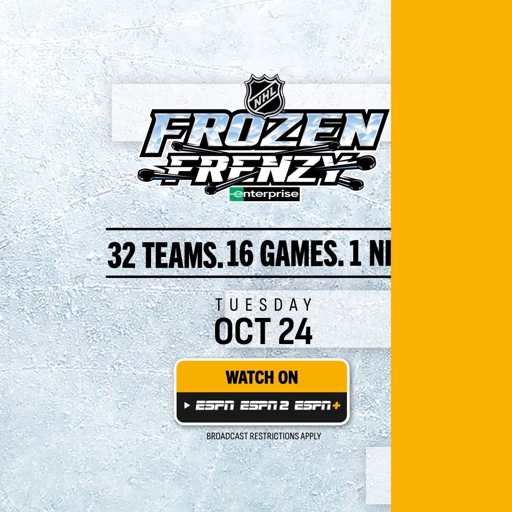 NHL, ESPN ready to wave pom-poms on 16-game, 32-team 'Frozen Frenzy