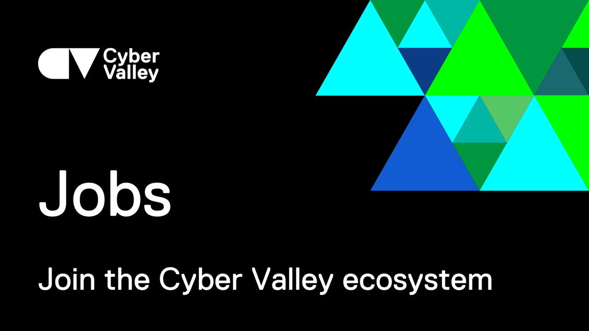 Cyber_Valley's tweet image. 📢 Calling #AI enthusiasts &amp;amp; researchers! 
🤖 You can join the Cyber Valley Community by applying to IMPRS-IS&apos;s PhD program. 
🎓 In partnership with @MPI_IS, @uni_tue, and @Uni_Stuttgart  
👉 More info &amp;amp; apply: bit.ly/3s2P4ss
#AIPhD #MLPhD #AIResearch #MLResearch