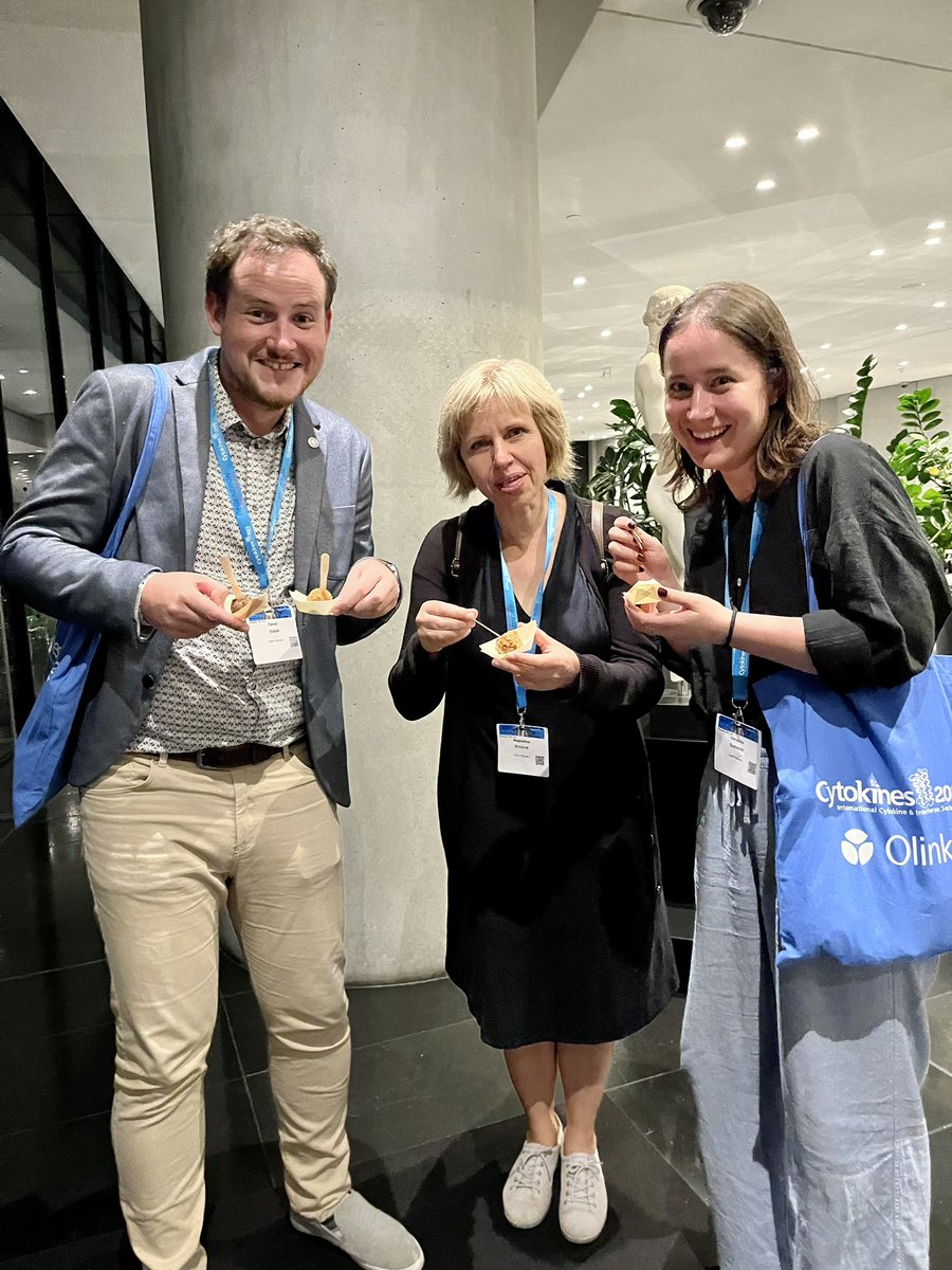 Krulova_Lab (@krulova_lab) on Twitter photo Inspiring evening at Acropolis Museum #cytokines2023 <a href="/CytokineSociety/">ICIS 🦋 @cytokinesociety.bsky.social</a> <a href="/acropolismuseum/">The Acropolis Museum</a>
Catching new ideas and canapes… Inspiring evening at Acropolis Museum #cytokines2023 <a href="/CytokineSociety/">ICIS 🦋 @cytokinesociety.bsky.social</a> <a href="/acropolismuseum/">The Acropolis Museum</a>
Catching new ideas and canapes…