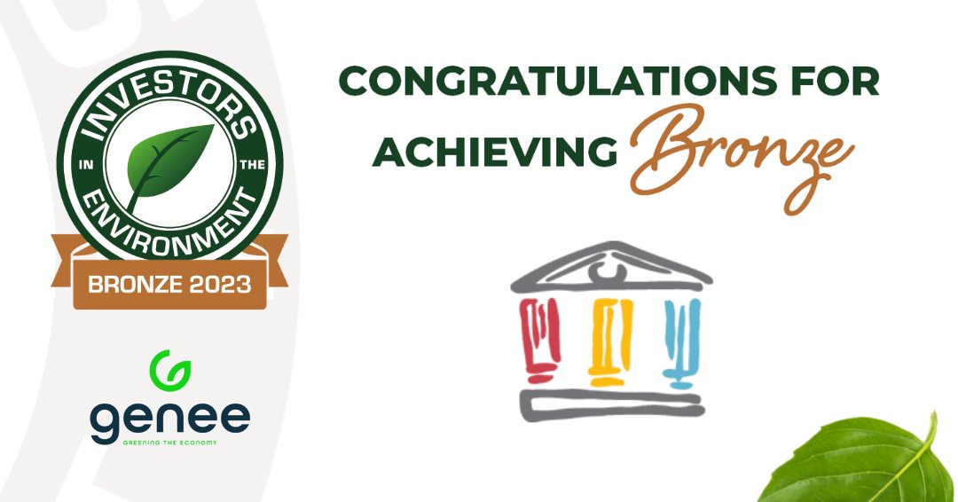 Congratulations to <a href="/thecustomshouse/">The Customs House</a> who have achieved their Bronze accreditation with @iiEUK (via @goinggreen_ne).

<a href="/thecustomshouse/">The Customs House</a> have developed excellent action plans which are used as a working document to drive change with sustainability in mind. Well done!