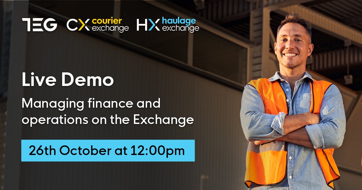 Struggling with invoice management and load pricing? 

This webinar is for you!

Learn how to handle invoices, integrate with accounting tools, and set competitive prices this Thursday @ 12pm.

Secure your place: bit.ly/3Qu9XpW