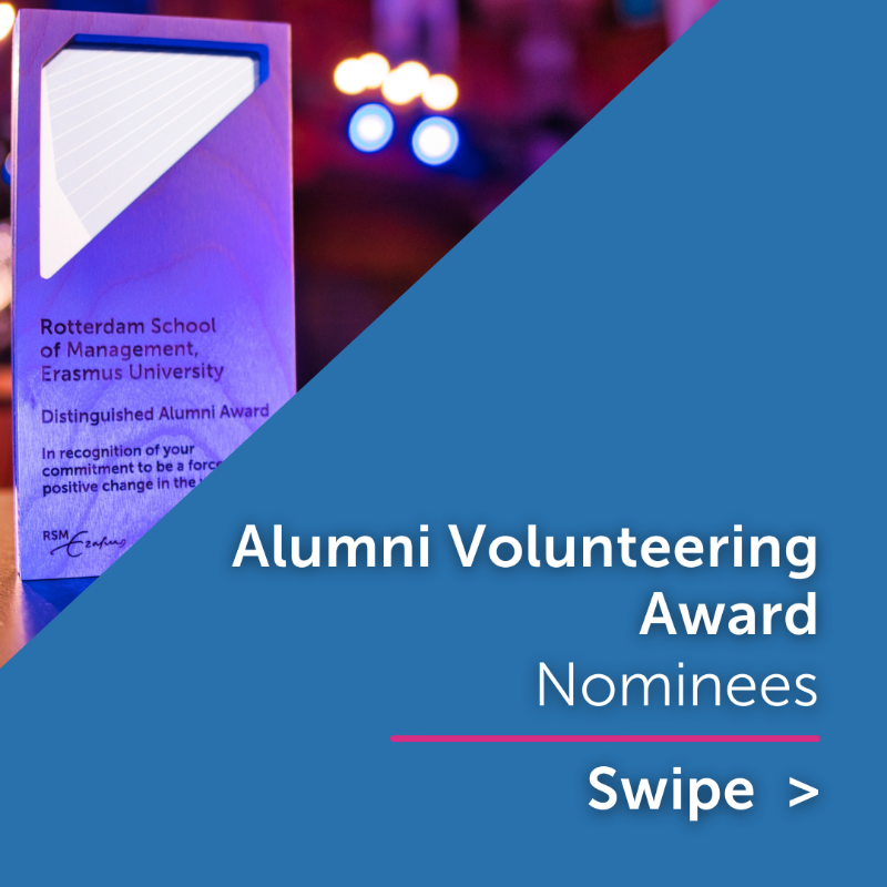 rsmalumni's tweet photo. The RSM Alumni Volunteering Award recognises alumni volunteers who share their time or resources to contribute to RSM’s reputation, research, education and student experience, or help promote alumni relations.