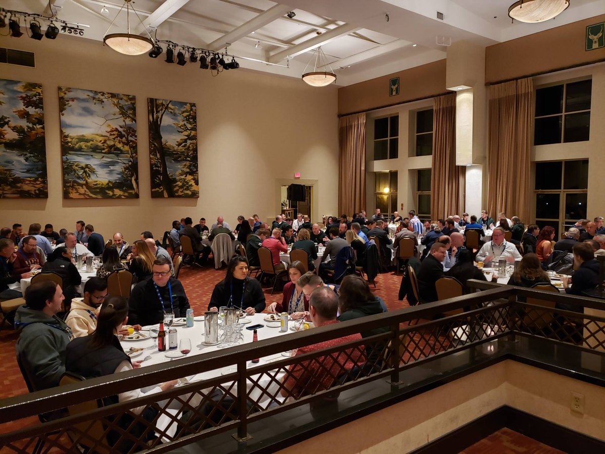 MISAOntario's tweet image. Monday was a beautiful reception night at #InfoSec2023 

#MISAon