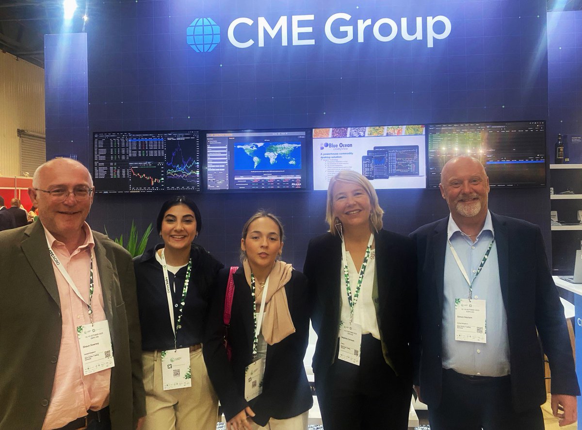 BlueOceanTS's tweet image. Great event with the CME Group at the European Commodities Exchange in Warsaw, Poland! Big thanks to everyone who dropped by to meet the Blue Ocean team. It was such a pleasure meeting everyone !  #trading #agriculture #ECE #Commodities #agsandsofts