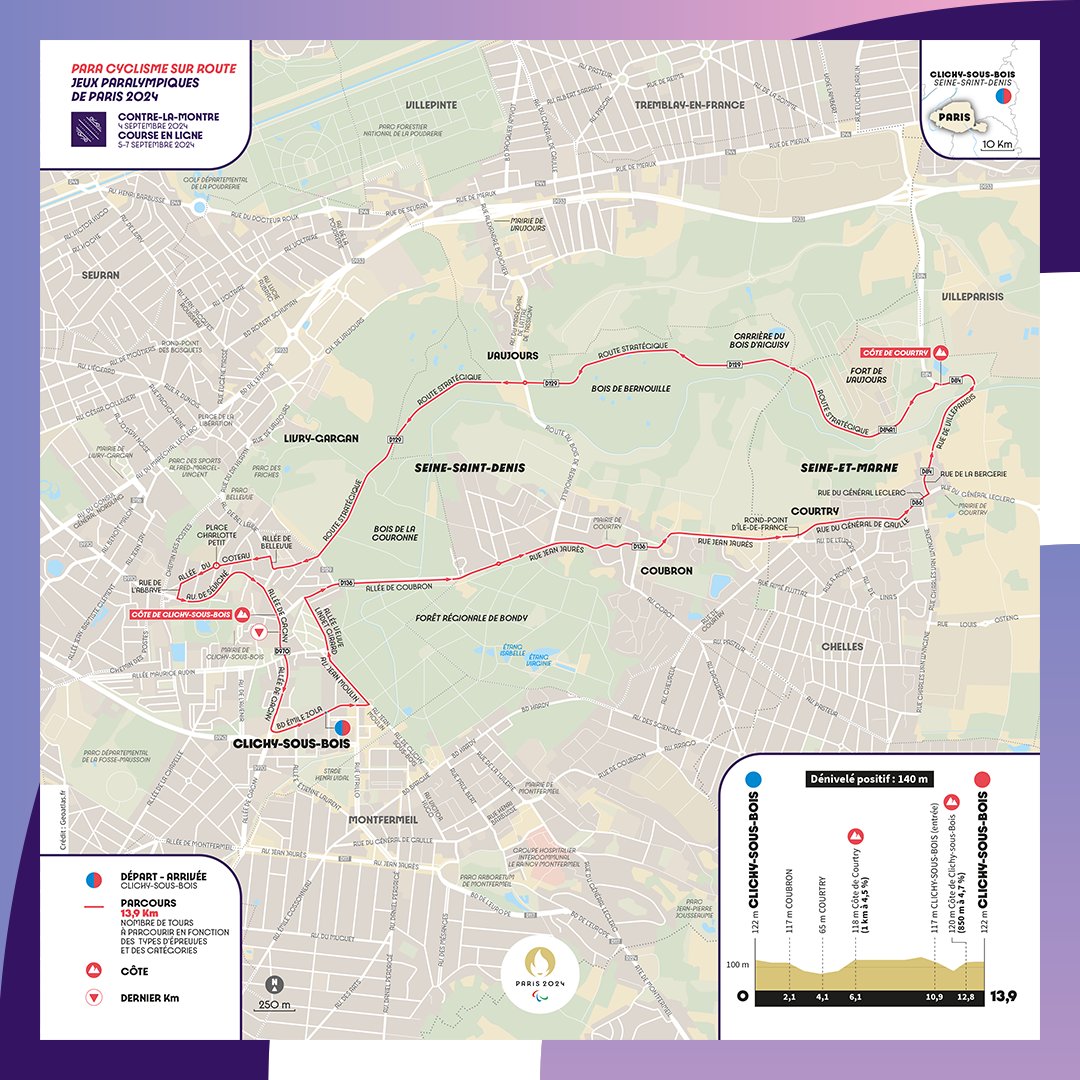 Exigeants, techniques & iconiques @Paris2024 dévoile les parcours du marathon paralympique et du para cycliste. Fruits d'un travail avec les acteurs publiques et le mouvement sportif, ces parcours ouvriront grand les jeux et feront rayonner les performances paralympiques