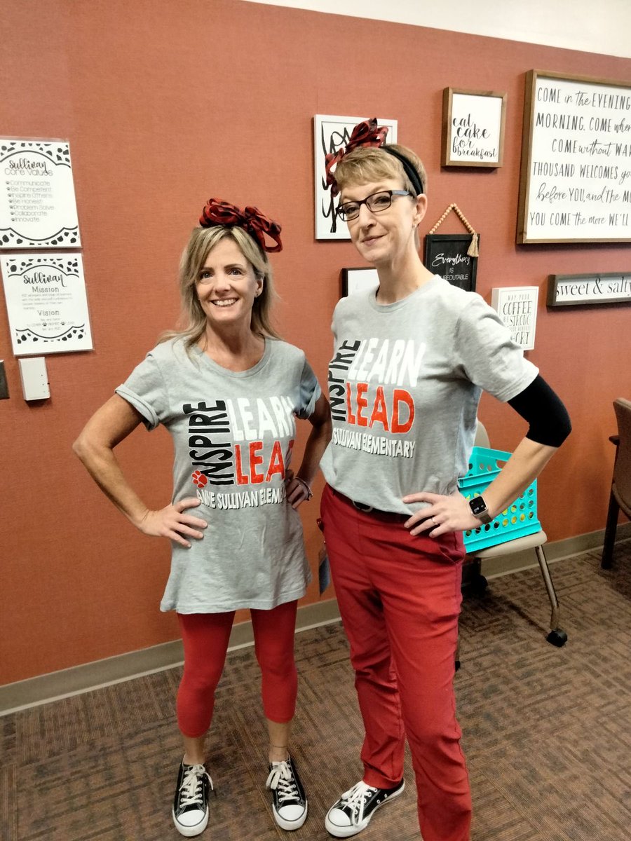 Twin day for Red Ribbon Week