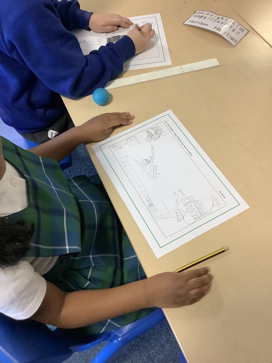 1B_stjohns's tweet photo. In Geography, we have been learning all about our local area. Today, we have created sketch maps of our journeys to school ✏️ 🗺 https://t.co/FIm3Ds0VGg