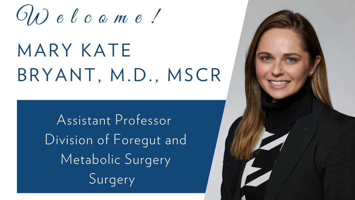 MUSCSurgery's tweet photo. October has been a great month in @MUSCSurgery ! Fellowship trained Bariatric Surgeon Mary Kate Bryant, M.D., MSCR, recently joined our team. She holds a dual appointment at the Ralph H. Johnson VA Medical Center in Charleston, SC. https://t.co/fYgLdDi4jY https://t.co/JGzXHK3ZFS