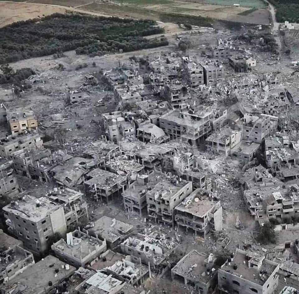 This is not a nuclear accident site, this is Gaza!