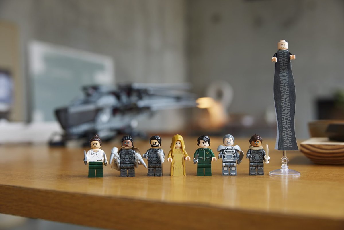 DiscussingFilm's tweet photo. First look at the LEGO ‘DUNE’ Ornithopter.

Releases on February 1 and costs $164.99. https://t.co/e9sbEBv5qU