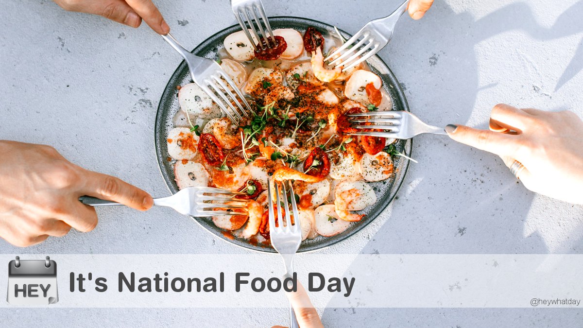 It's National Food Day! 
#FoodDay #NationalFoodDay #FoodDay2023