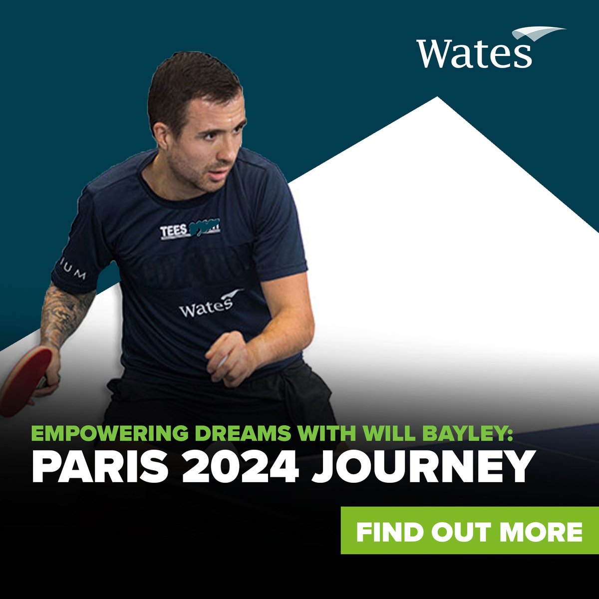 With less than a year to go until the #Paris2024 Paralympics, we caught up with our long-time sponsorship partner and world number one #paratabletennis player, @WillBayleytt Will tells us about his plans for next year: eu1.hubs.ly/H05Wzvc0