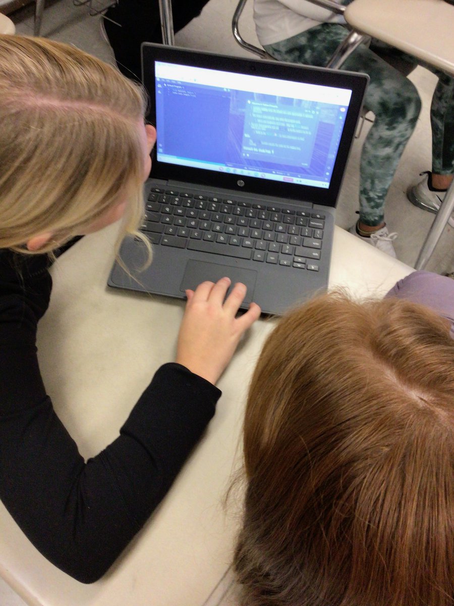 MayfieldGT's tweet photo. Some #HauntedCodeChronicles a part of today's @GirlsWhoCode https://t.co/SBu17w5lJe