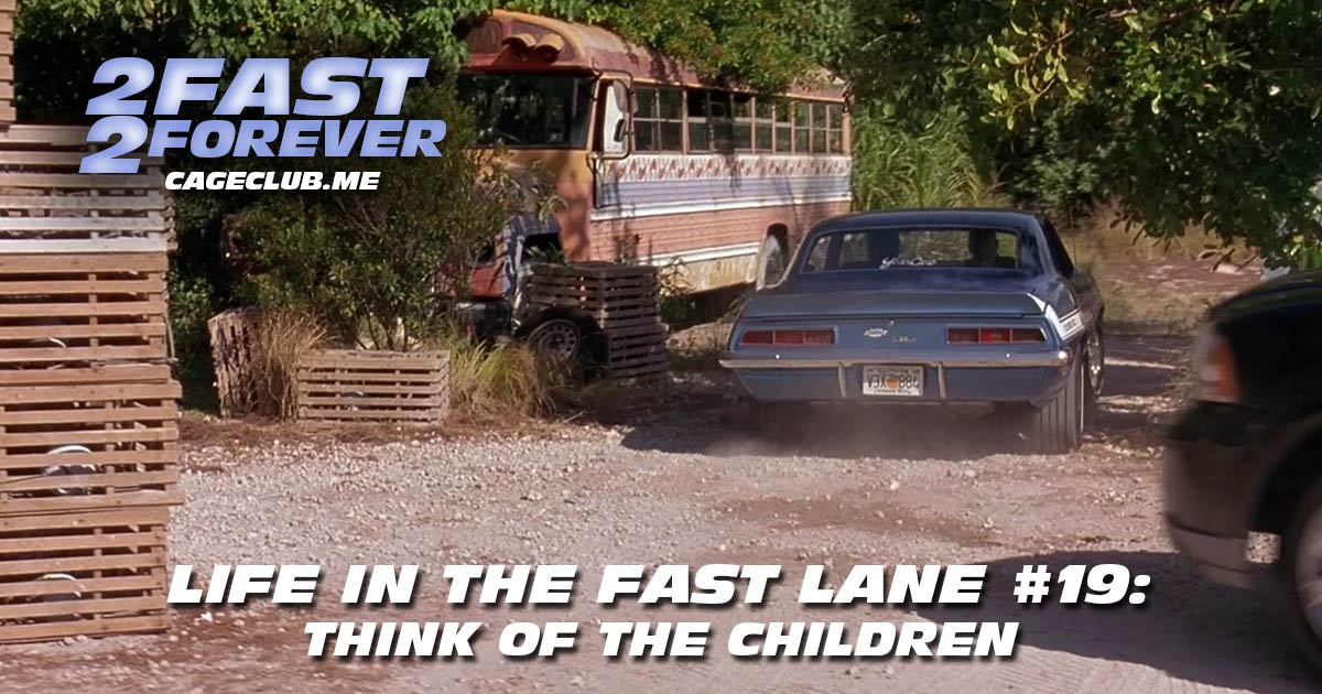 2Fast2Forever's tweet image. It's another LIFE IN THE FAST LANE!

🚸 Won't someone think of the children?
📻 A technological impossibility in the #2F2F Minute.
🎃 Trying to find Shaky Shivers...
🥣 Joe pushes fried mush (and lawn geese).
✨ Joey talks about Taylor Swift (again).

cageclub.me/think-of-the-c…