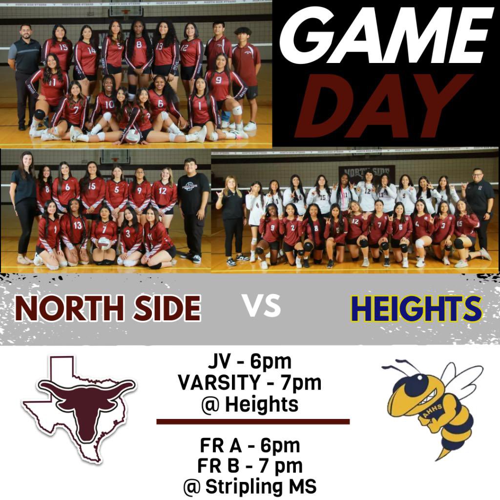 NSHS Volleyball (@nshs_volley) on Twitter photo ๐๐ค๐ค๐ฝโผ๏ธGame Dayโผ๏ธ๐ค๐ฝ๐ค๐ <a href="/NorthSideFWISD/">North Side High School</a> <a href="/CoachRivas1ar/">Coach Arturo Rivas</a> ๐๐ค๐ค๐ฝโผ๏ธGame Dayโผ๏ธ๐ค๐ฝ๐ค๐ <a href="/NorthSideFWISD/">North Side High School</a> <a href="/CoachRivas1ar/">Coach Arturo Rivas</a>