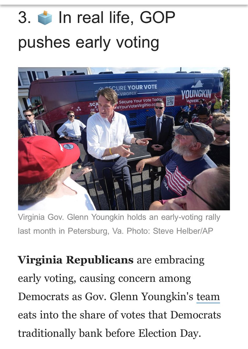 zackroday's tweet photo. .@GlennYoungkin’s #SecureYourVoteVA #3 in @mikeallen’s Axios AM.
https://t.co/BHE4X8idA6 https://t.co/EnPYn8ijdx