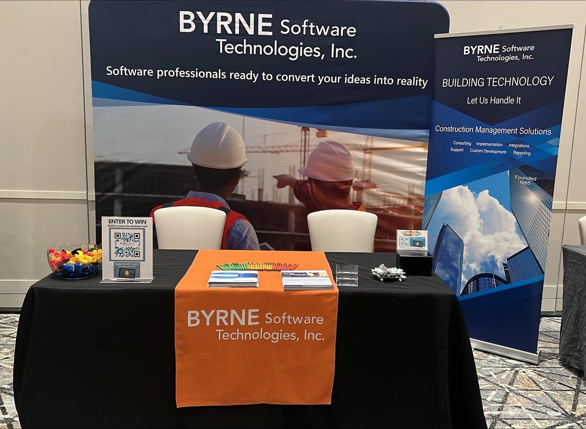 ByrneSoftware's tweet photo. Kahua Enabling Innovation 2023 opened this morning and we are ready!

We are honored to be included in this incredible community of companies who work together to serve the Kahua network to make your team stronger.

#EI23 #EnablingInnovation  #projectcontrolsoftware https://t.co/krLIuaLGBA