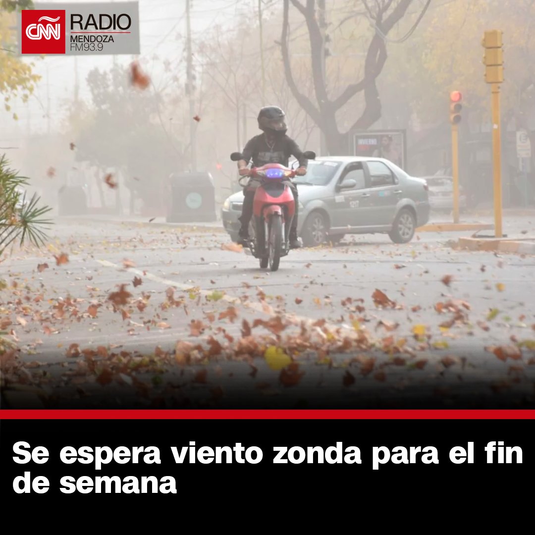 💨 Especialistas indicaron que este fin de semana habrá viento zonda, el cual informaron que será muy fuerte, severo y traerá distintos problemas a la provincia.

☔Además, se informo que se esperan lluvias para la tarde o noche del martes, miércoles y jueves.