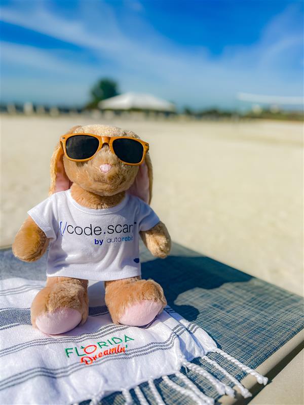 autorabit's tweet image. Florida Dreamin' 🍊 Day 2 rolls on and so does this beautiful sunny weather! ☀
#CharlieRABIT is kickin' it at the beach but our #CodeScan team is ready to chat #StaticCodeAnalysis at booth 20 in the Expo Hall! 🐰 #FLD23