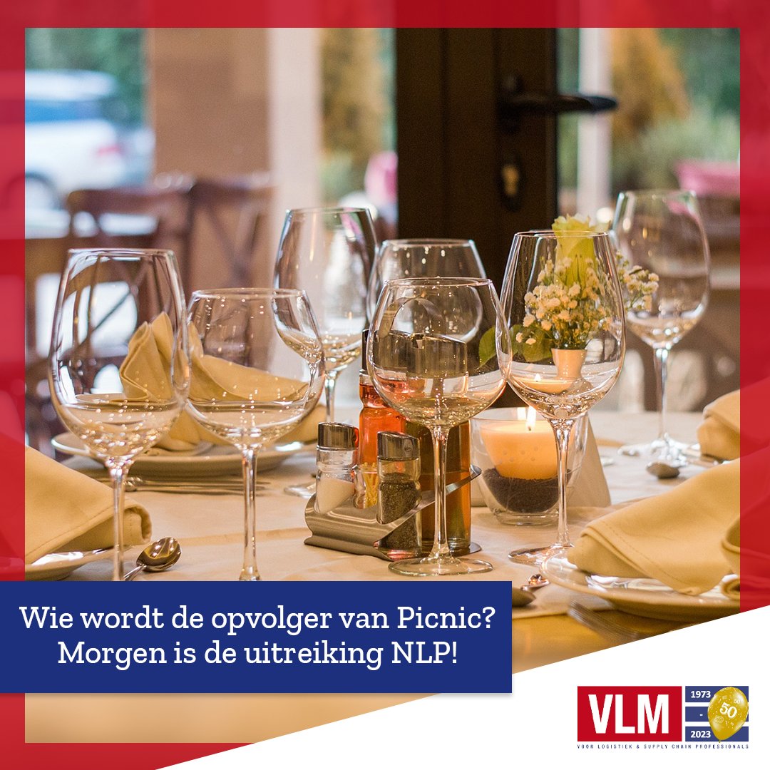 Morgen is het zover! Dan maken we bekend wie de opvolger van Picnic (winnaar NLP 20233) wordt! 🏆

Dit doen we in het prachtige Kasteel Maurick te Vucht met interessante seminars, een heerlijk diner en een gezellige netwerkborrel. Zien we je morgen? 🙌