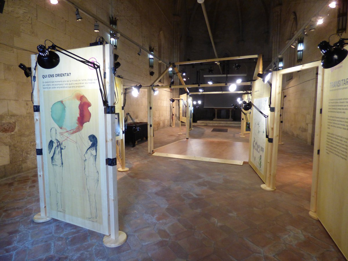 VilafrancaAj's tweet photo. 🤔L’exposició “Transitar. Orientar-se en un món canviant” arriba a l’Espai Jove La Nau de #Vilafranca

👉Entre el 30 d’octubre i el 16 de novembre hi haurà visites guiades per l’equip de @JoventutVila, mitjançant el catàleg d’activitats PIDCES.

➕info: https://t.co/lc6vjTTJ02 https://t.co/Yf9Dv6yZh3