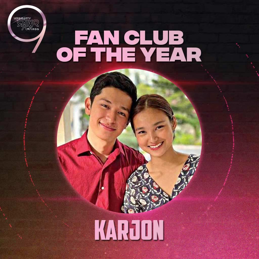 LionhearTVNet's tweet photo. @bernardokath @imdanielpadilla Hindi puwedeng sin @MissKareee  at @AljonMendoza_  lang ang winners, dahil kayo rin! Kaya it's time to RAWR #KarJon shippers and take home the #9thRAWRAwards #FanClubOfTheYear Award. #9thRAWRAwardsXKarJon

Visit this link to vote:  https://t.co/q0F3p6eRgC https://t.co/exfpCfB09g