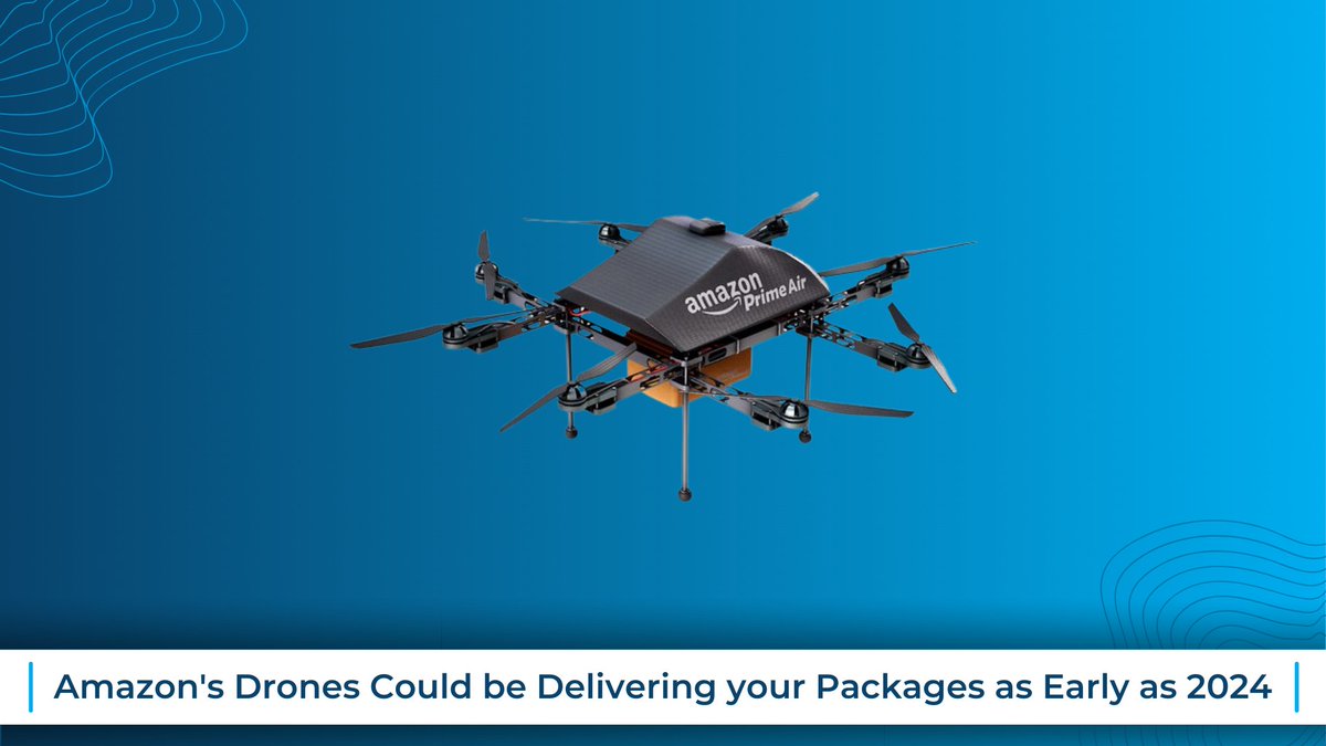 Amazon recently announced that drone delivery will be coming to the UK in 2024...

Check out our blog which goes into all the detail you need to know about this exciting development - zurl.co/h1Vp