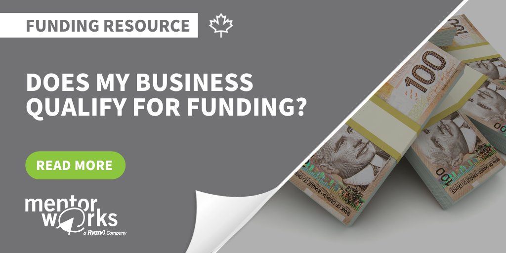 Does your #Canadian #business need help with funding? Our team helps businesses find and apply for #funding support. We'll match funding with your business' #strategic priorities and help with the 360 application process! Find out if you qualify: hubs.li/Q0208YJ70