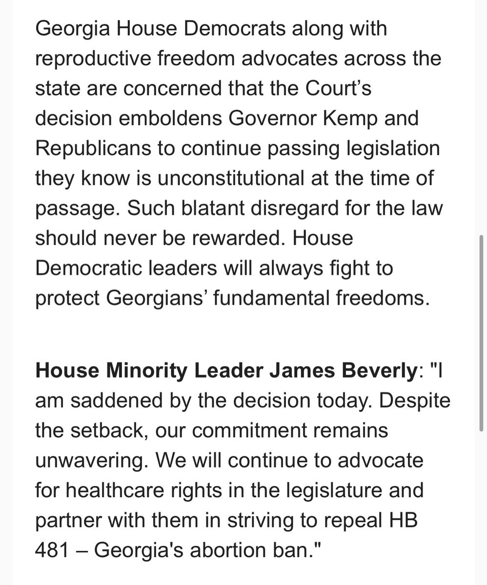 Georgia House Democrats tweet media