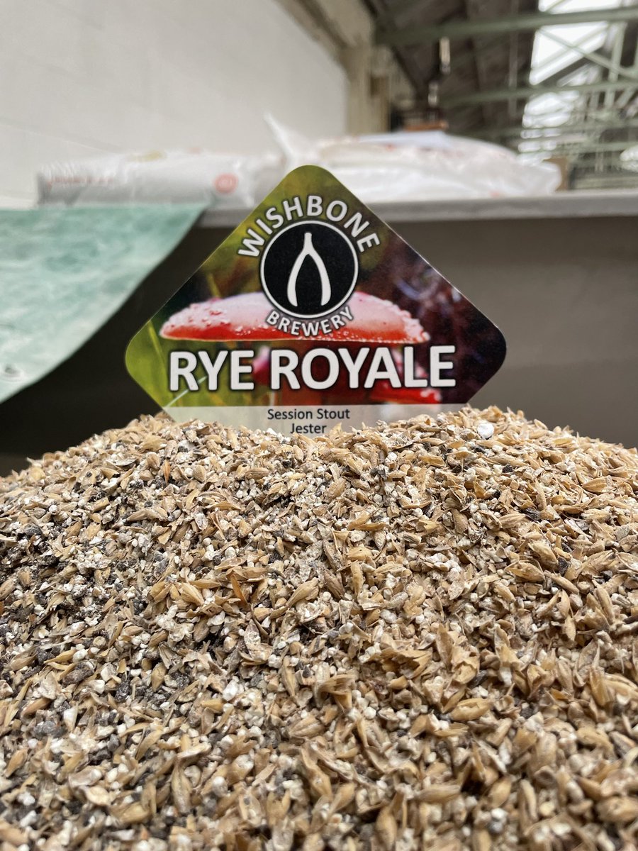 WishboneBrewery's tweet photo. Something is growing out of the malt…
New brew in the malt hopper, Rye Malt and 2 colours of @weyermann_specialty_malts Carafa Special go into this along with #British #JesterHops https://t.co/TVyIK0Cqc9