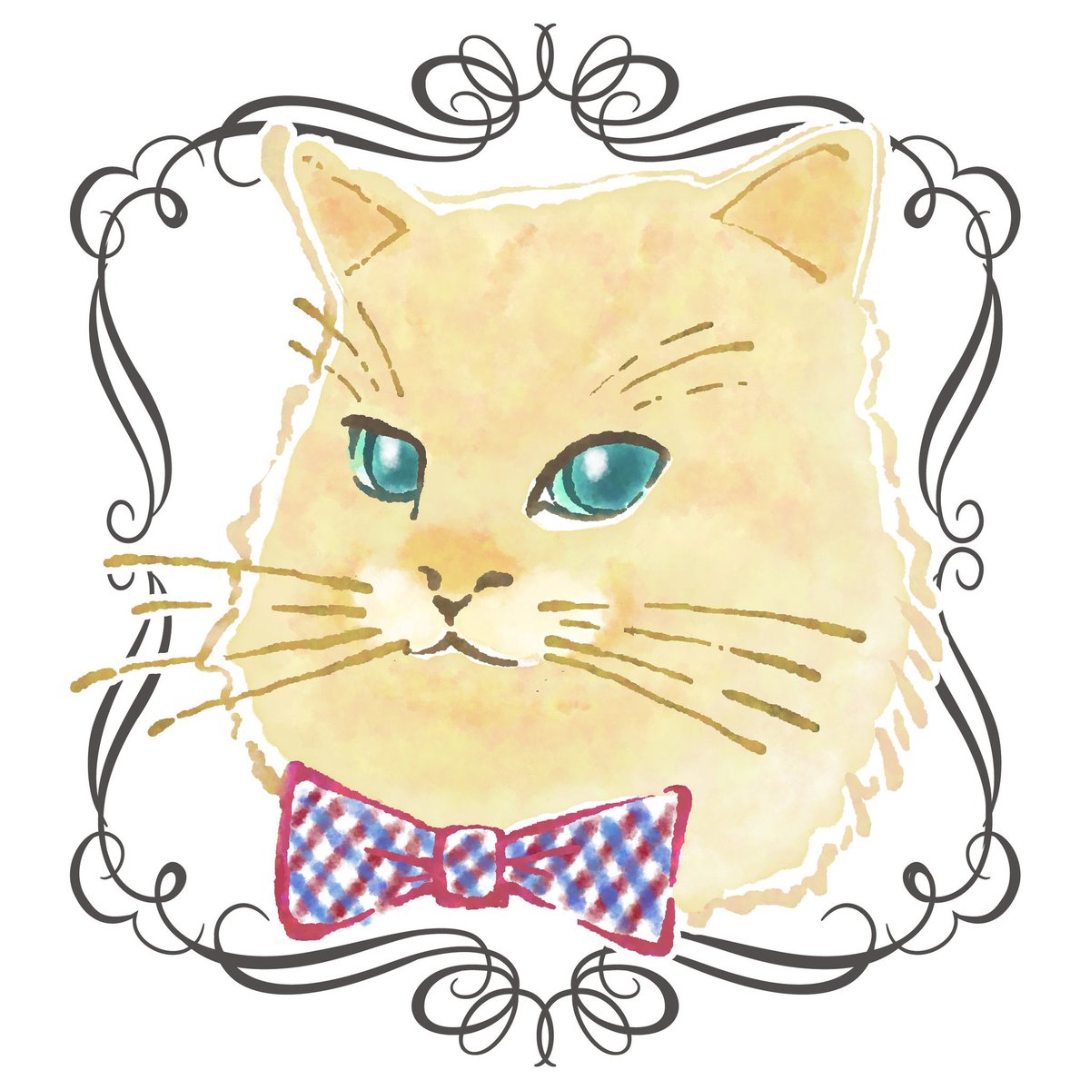 妻の実家の愛猫。他界しちゃったけど猫ちゃんの墓石に2枚目のイラストを彫ってもらいました🐈   #このタグを見た人は黙って猫を貼る