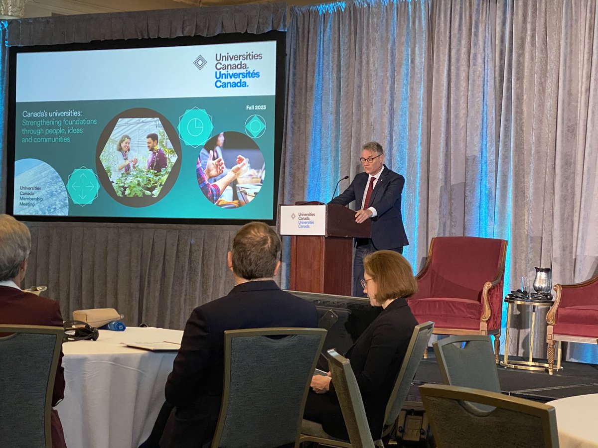 revdrjerry's tweet photo. #grateful as we begin our work in a good way with @univcan    Universities Canada member meeting in #ottawa. 

#cdnpse #lutherpresident 

(With Philip Landon, interim President and CEO of Universities Canada.) https://t.co/C1I9j7R3Un