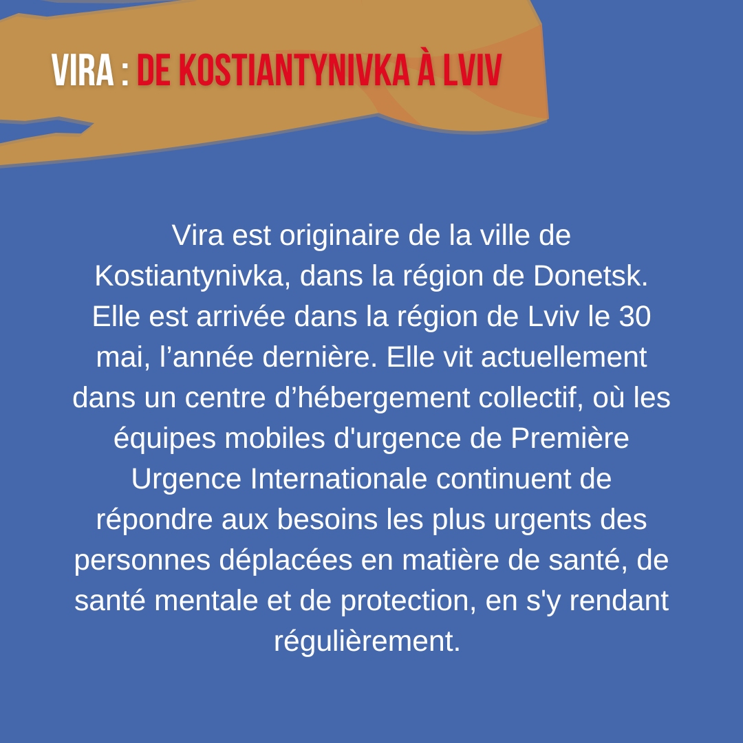 premiereurgence's tweet image. 📣 #Webdocumentaire #Ukraine 🇺🇦
« J’ai un toit au-dessus de ma tête. Il y a des gens bien dans cette organisation, comme ces deux femmes, qui nous aident. Elles nous apportent un soutien humanitaire. J’ai quelques problèmes de santé, mais en général je vais bien. J’ai envie de…