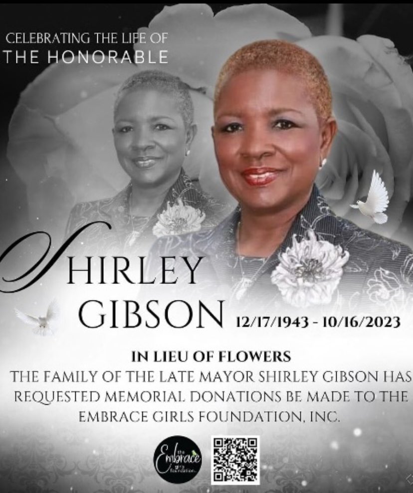 SybrinaFulton's tweet image. SIHP First Mayor of Miami Gardens #ShirleyGibson 💔💔 You will certainly be missed. #TheBestToEverDoIt 👑♥️🐘