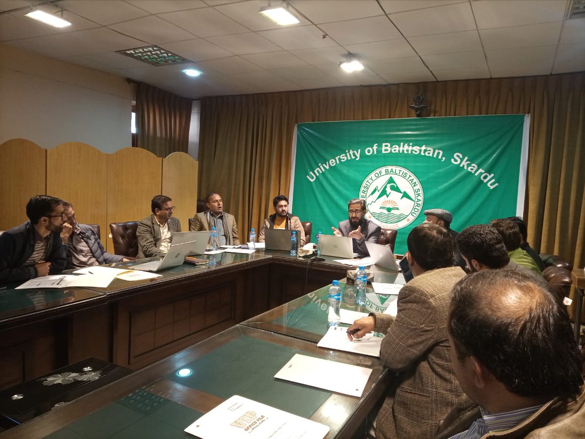 AttaradDr's tweet photo. The members discussed the matter of seeking business ideas for endowment funds in detail and recommended that employees of UoBS be encouraged to submit viable commercial ideas with the potential to generate profits for the institution.
#hec #hedp #WorldBank #skardu #uobs #gb https://t.co/HtCDAXElC8