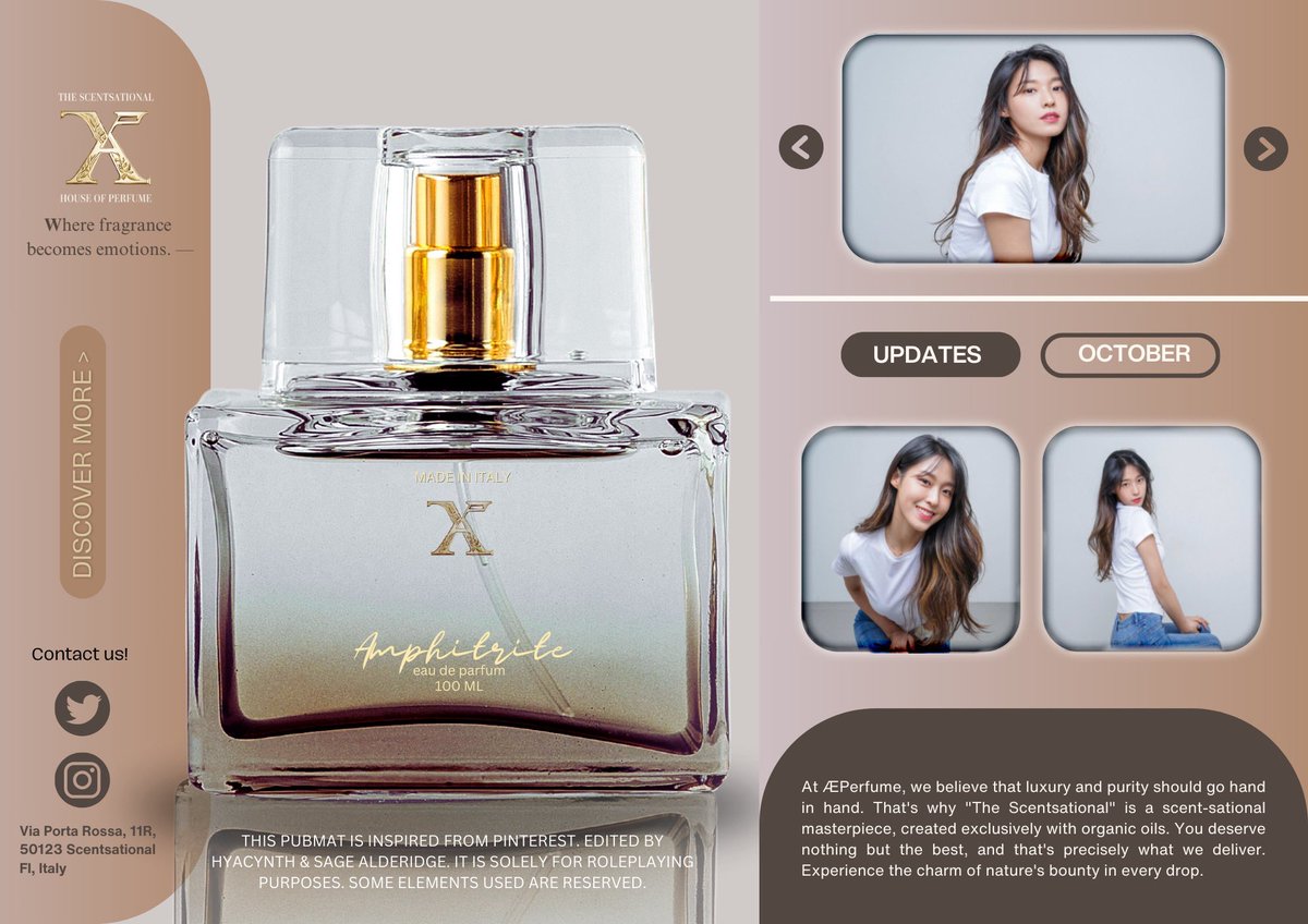 ⠀
⠀
perfection in a bottle. It is the perfect balance of being sweet, aromatic and floral PLUS the packaging is superb! Thank you for this PR kit and congrats, <a href="/notoreganno/">sage.</a> <a href="/AEPERFUME_/">The Scentsational by ÆPerfume</a>! 🩵 #TheScentsationalbyAEPerfume 

⠀