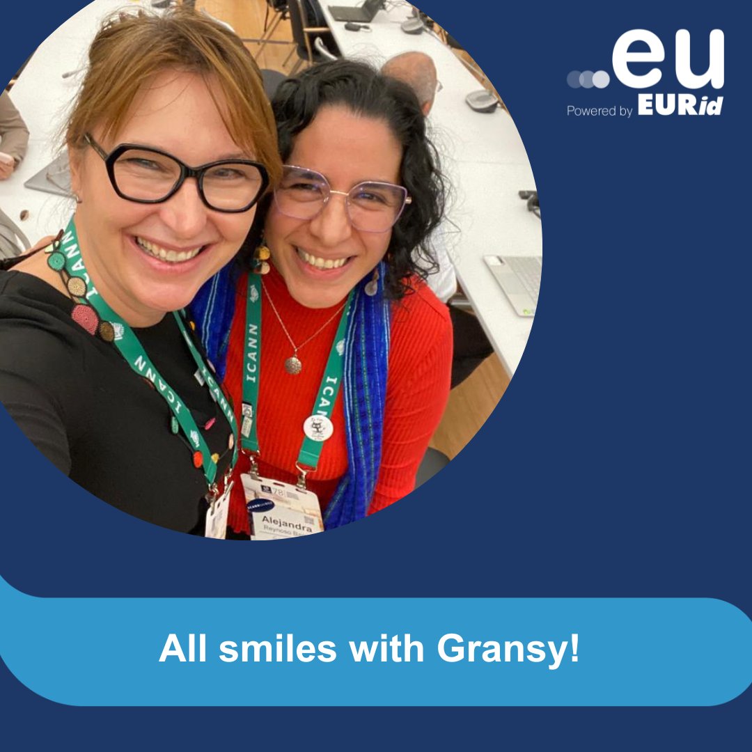 EUregistry's tweet photo. We are at @ICANN 78 and meeting the lovely #doteu registrar community pt. 2 👋 We are inspired by the productive dialogue and the great energy of our partners at @Namecheap @tucows @namesilo @Gransy_sro https://t.co/1eO3iaucPI