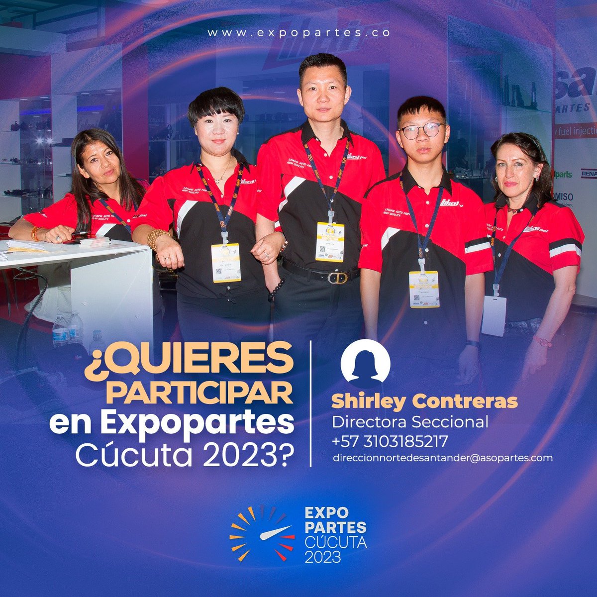 cccucuta's tweet image. #SabíasQue | Más del 80% de los visitantes de las ferias de #Expopartes influyen en las decisiones de compra y el 75% tiene planes de compra en el marco de la feria.

¿Estás listo? ¡🚗Enciende motores! Nos vemos en #ExpopartesCúcuta 2023

🗓️16 y 17 de noviembre

@Expopartescol