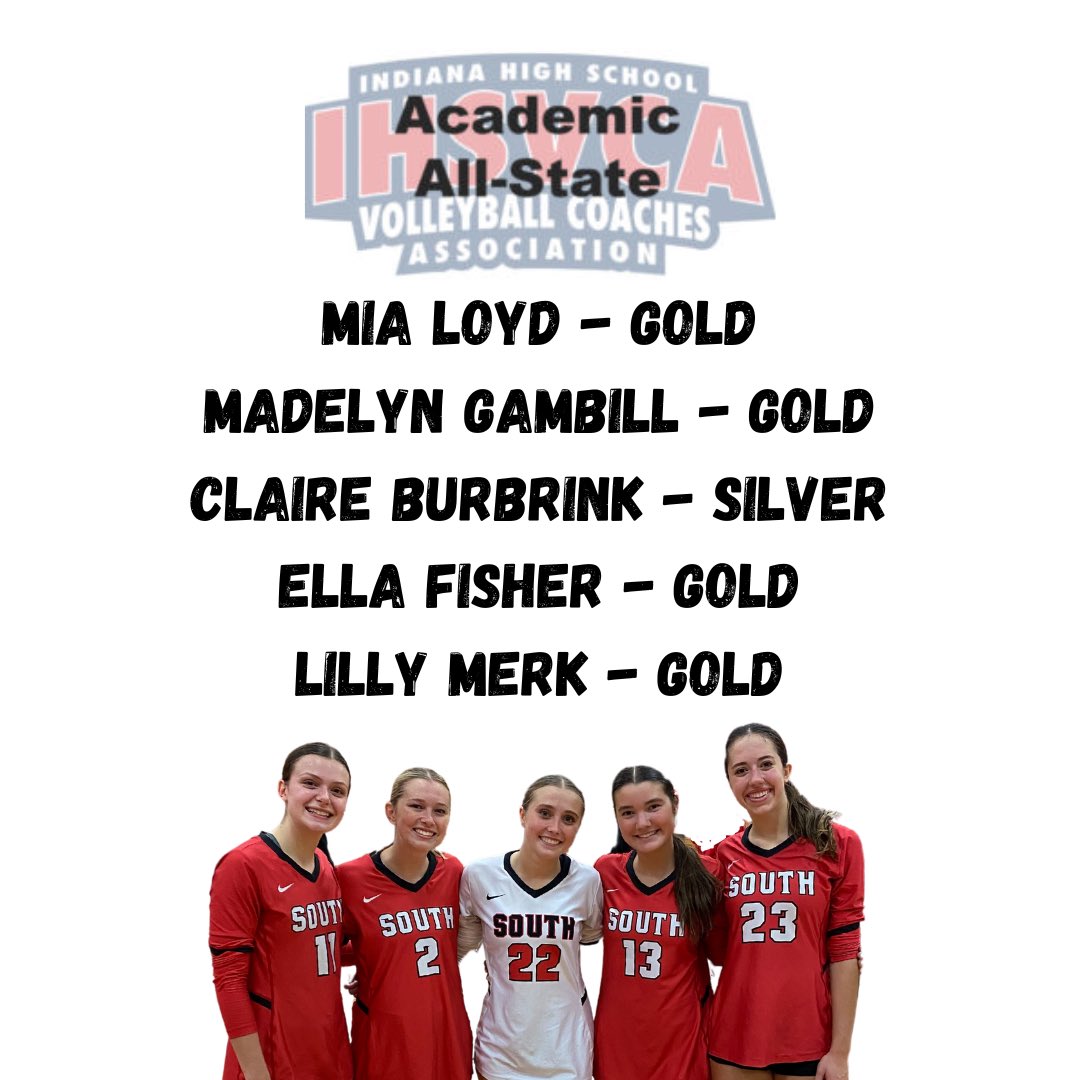 Terre Haute South Volleyball (@thsbravesvb) on Twitter photo Getting it done in the classroom as well! Congratulations to our 5 seniors who earned Academic All-State honors! 📚
<a href="/THSouthSports/">THSouthSports</a> <a href="/mialoyd10/">Mia Loyd</a> <a href="/GambillMadelyn/">Madelyn Gambill</a> <a href="/claireburbrink/">claire burbrink</a> <a href="/ellarosefisher/">Ella Fisher</a> <a href="/lillym06/">Lilly Merk</a> Getting it done in the classroom as well! Congratulations to our 5 seniors who earned Academic All-State honors! 📚
<a href="/THSouthSports/">THSouthSports</a> <a href="/mialoyd10/">Mia Loyd</a> <a href="/GambillMadelyn/">Madelyn Gambill</a> <a href="/claireburbrink/">claire burbrink</a> <a href="/ellarosefisher/">Ella Fisher</a> <a href="/lillym06/">Lilly Merk</a>