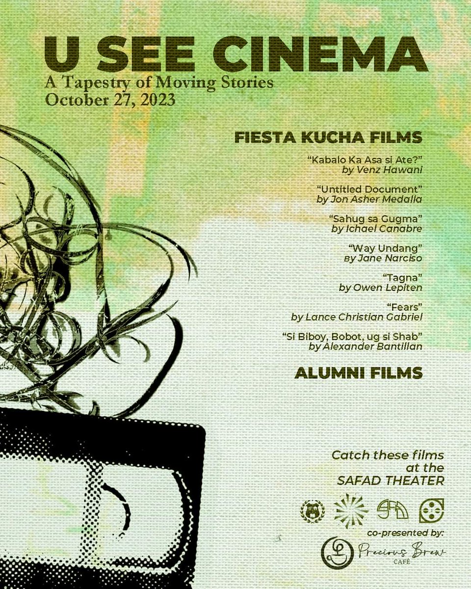 cinematausc's tweet photo. Weaving a tapestry of moving stories with U SEE CINEMA II ✨

Catch films made by USC BFA Cinema filmmakers, curated especially to patch the tapestries of time, from Student Films to Alumni Films. U SEE CINEMA II is here to showcase USC Cinema's capabilities throughout the years https://t.co/ZCrx5QKtBt