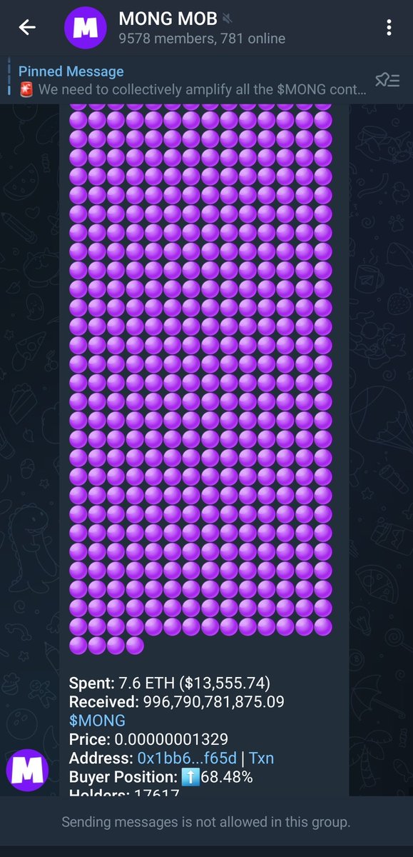 Whales are here $MONG