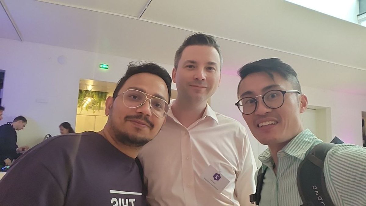 Seems like yesterday we discussed tokenization of private funds at Polygon Day w/<a href="/Oasis_Pro_/">Oasis Pro</a> 's <a href="/micso101/">Michael So</a> @0xPolygonLabs <a href="/sandeepnailwal/">Sandeep | CEO, Polygon Foundation (※,※)</a> excited to be launched and exploring how to evolve a corner of finance in dire need of an upgrade, something aligned w/ Polygon's functionality