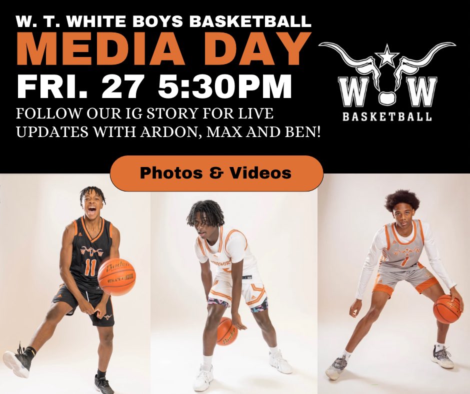 WTWhiteHoops's tweet photo. Lights.π‘Camera. πΈ Action. π
Get some behind the scenes action with Ardon, Max and Ben on our Feed & IG story.
#MediaDay #WeAreTheNorth #HornsUp #35South #teampics https://t.co/3WOsfyCIo6