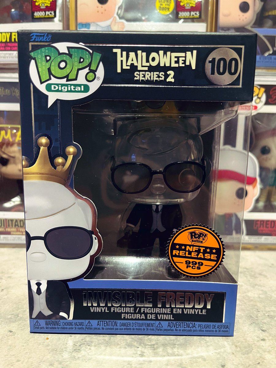 EZPopsandSodas's tweet photo. Morning y’all! I’m helping a friend sell his Invisible Freddy. It’ll be $300 shipped and insured in an armor or he’d like to trade for a Heisenberg 162 Funko Pop (shown below in the pics). If anyone interested please shoot me a message. Retweets appreciated 🙏🏼 https://t.co/0QPdD7XdCK