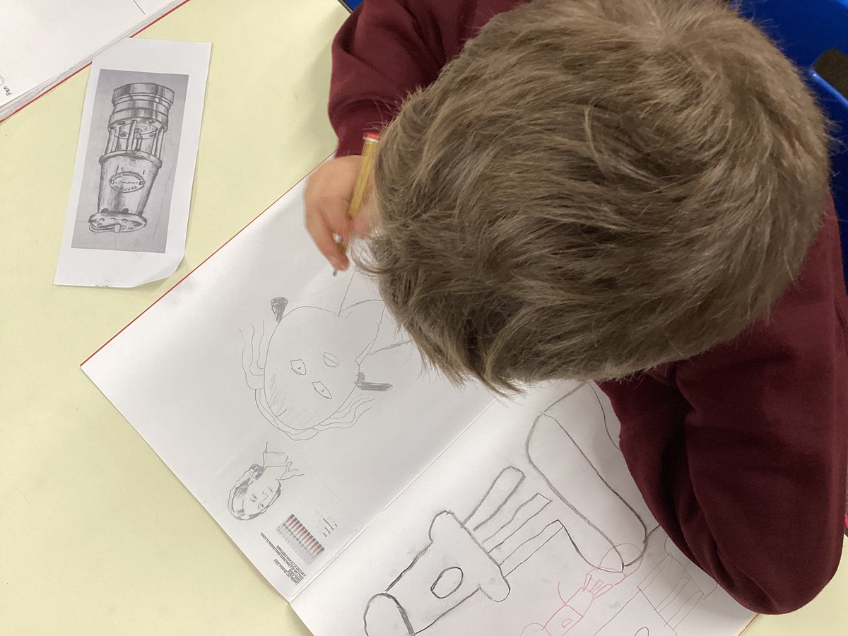 JORPS_1's tweet photo. #JORPSY2 have had a lovely afternoon experimenting with different media and producing our final piece of artwork for the half term with a portrait of Florence Nightingale. #artists #ImaginativeThinking https://t.co/g7GCGs3RoG