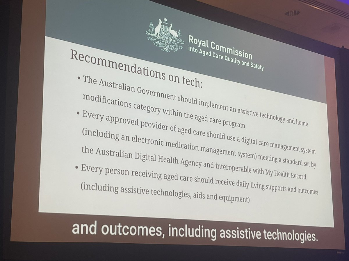 ZaynaKhayat's tweet photo. Australia ๐ฆ๐บgov using policy innovation to create the conditions for older adults to gain unencumbered access to tools to support aging and independence โฆ on their terms
@KerenEtkin #Gerontechnologist
@AGEWELL_NCE @envis_age #AgeTechWeek https://t.co/O0rqJEnBVc
