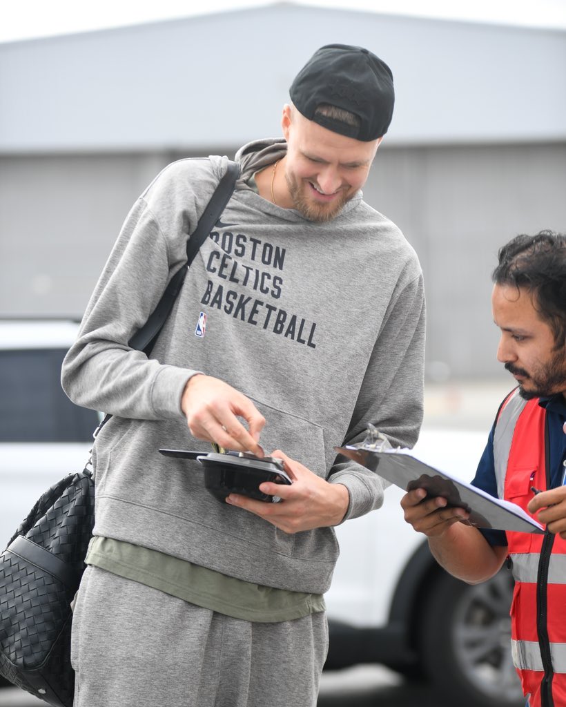 Kristaps Porziņģis plays basketball tomorrow. 

#DifferentHere